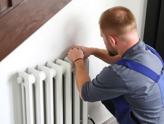 Plumber fitting a radiator.jpg