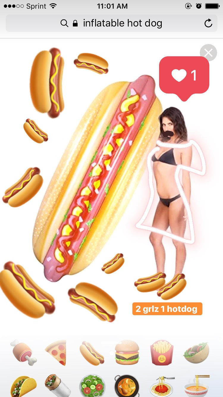 2 Girls, 1 Hotdog