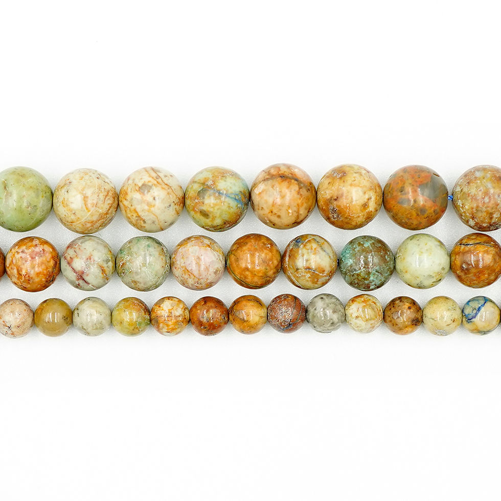 Chrysocolla lapis R 鳳凰青金圓珠