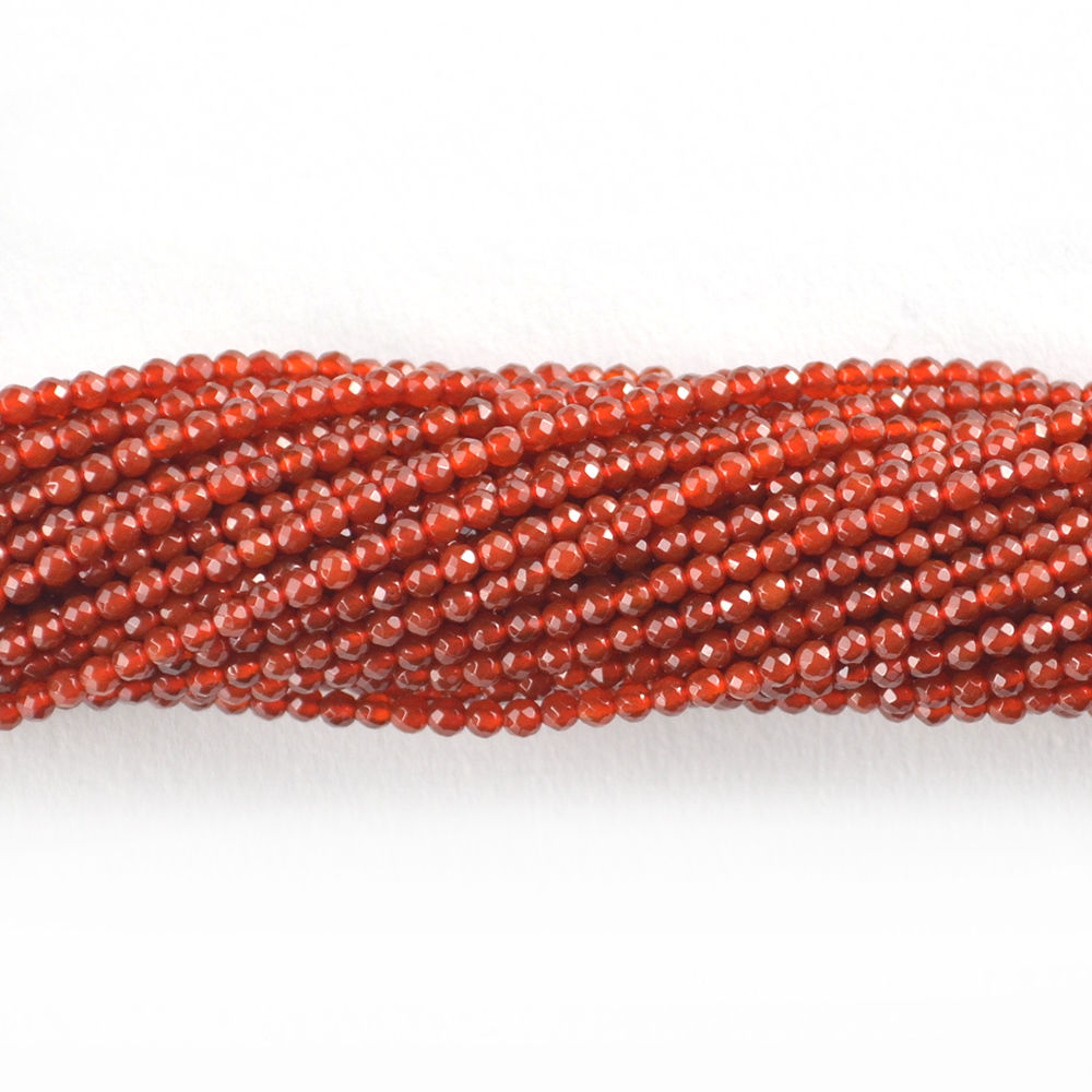 2mm/3mm/4mm Red agate F 紅瑪瑙角度