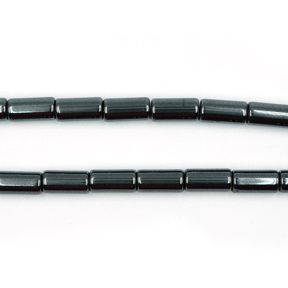 8x17mm Hematite Tube Beads 鐵膽管珠