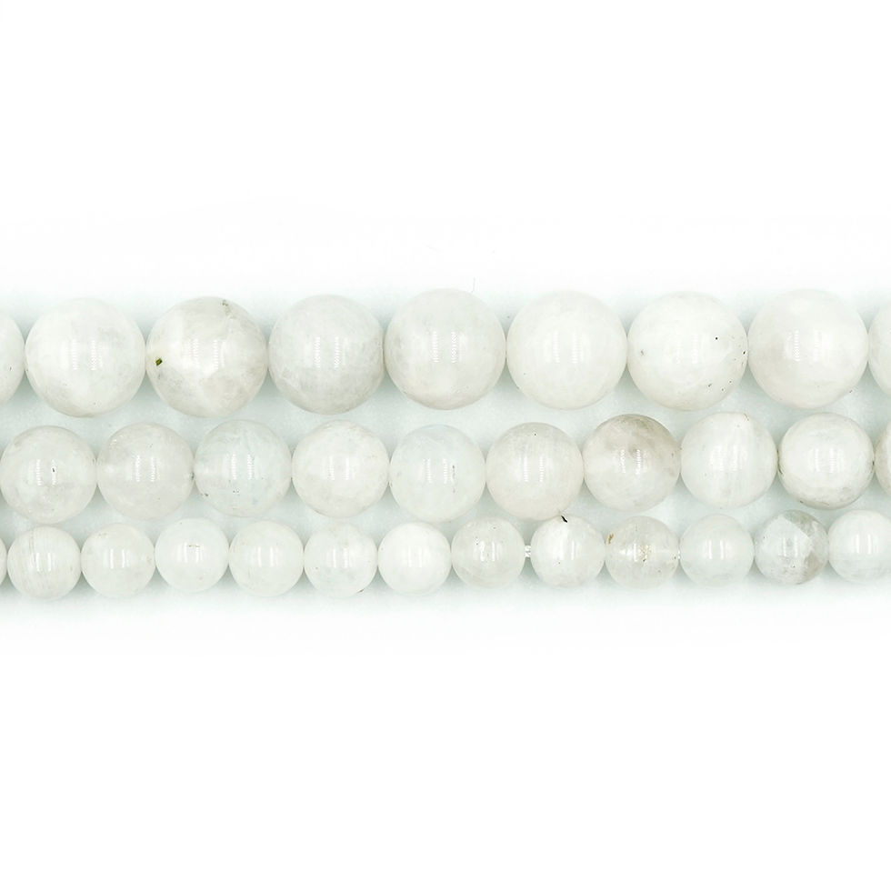 Blue moonstone R 藍月光圓珠