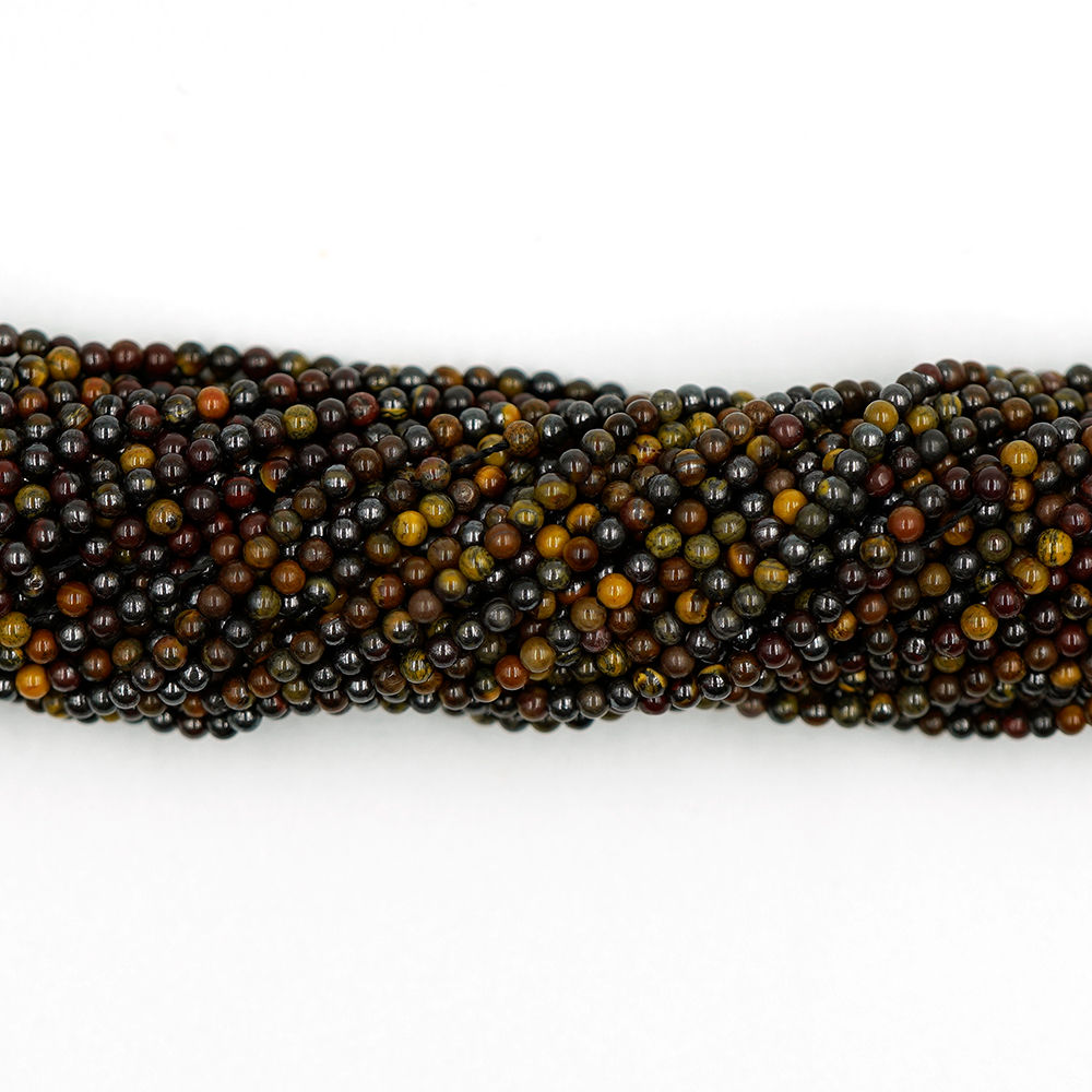2mm/3mm/4mm Iron tiger eye R 鐵虎眼圓珠