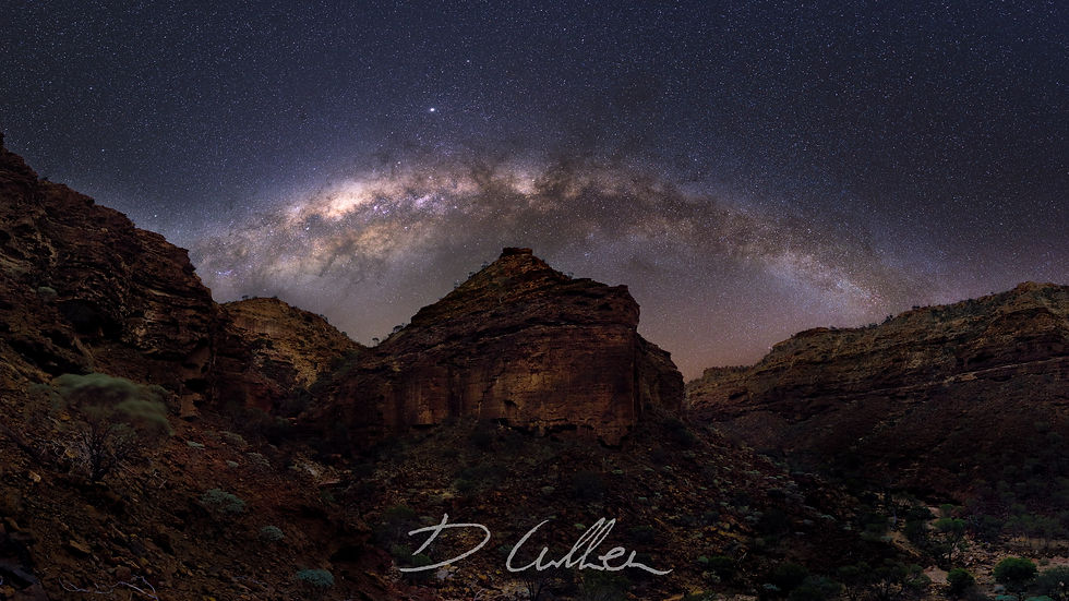 Temple Gorge Milky Way