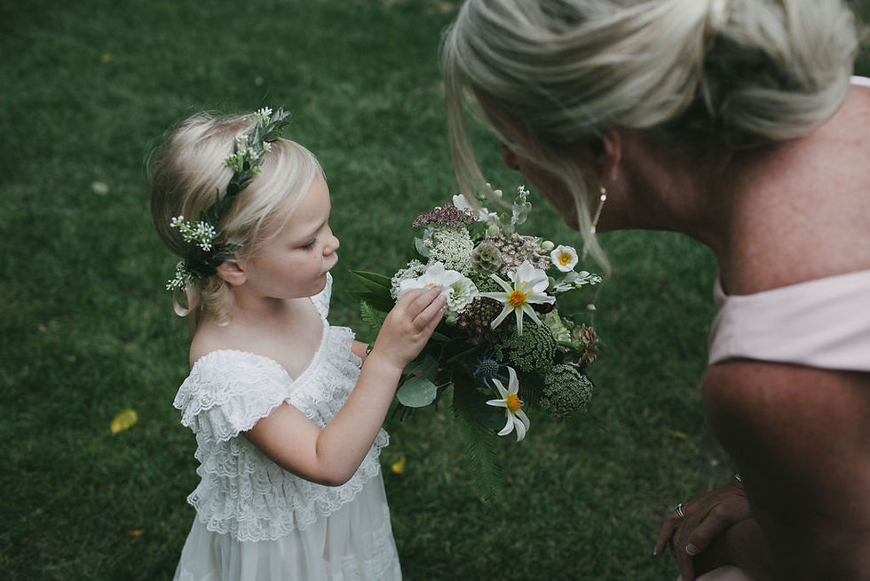 Flower girl mini bouquet