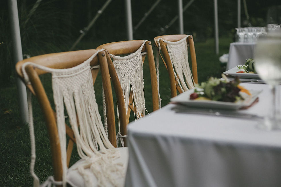 Sweetheart table chair bohemian decor