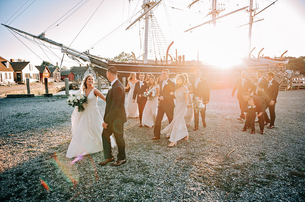Mystic seaport wedding at Latitude 41