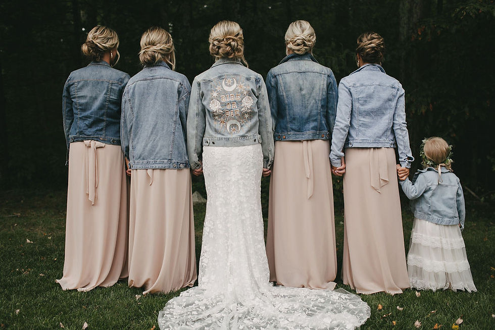 Rustic bohemian wedding