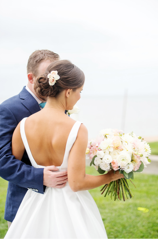 Summer beach wedding at Madison Beach Hotel