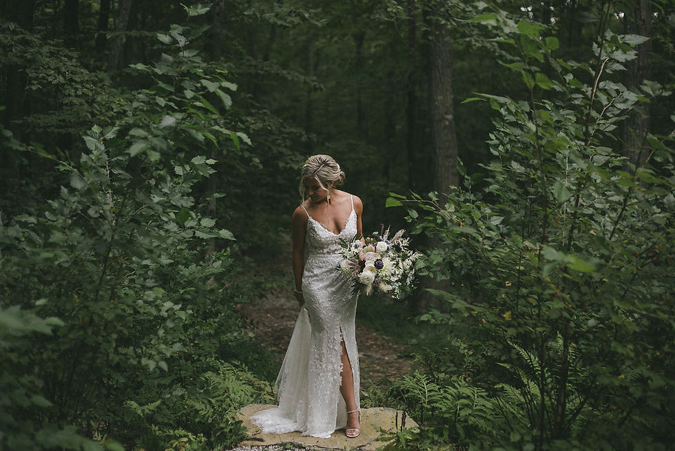 White & Maroon rustic wedding bouquet at Chatfield Hollow Inn