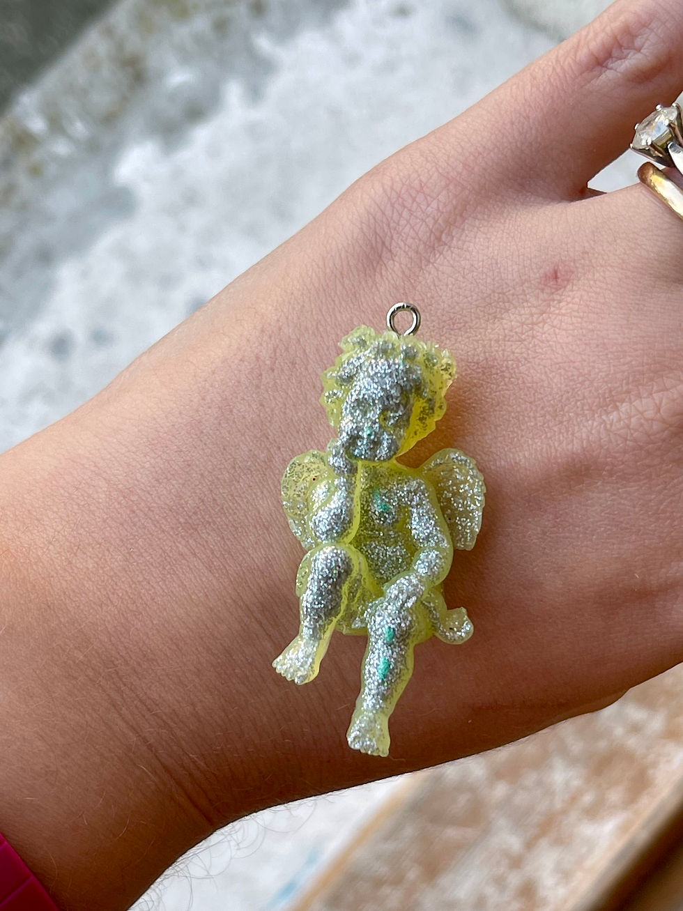 Thumbnail: 👼🏼 Collana angelo in resina vari colori 👼🏼 