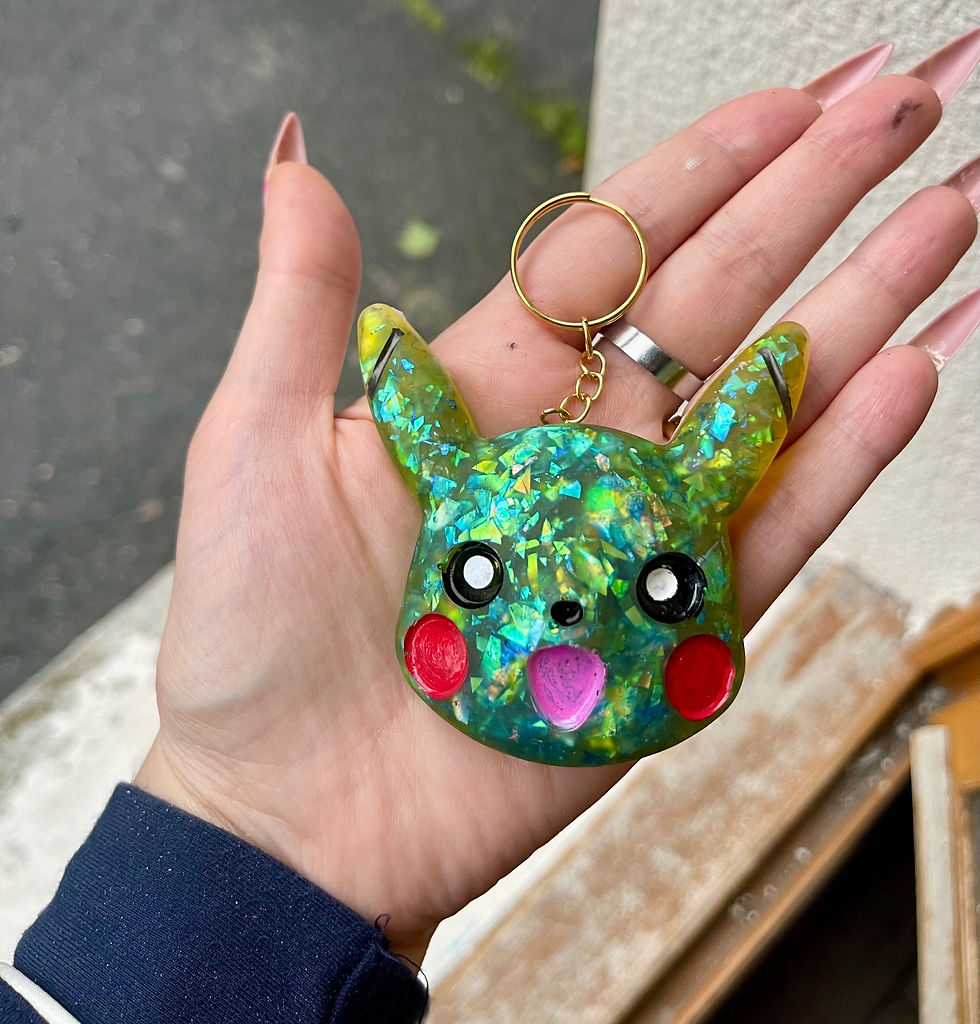 Miniature : Portachiavi Pikachu