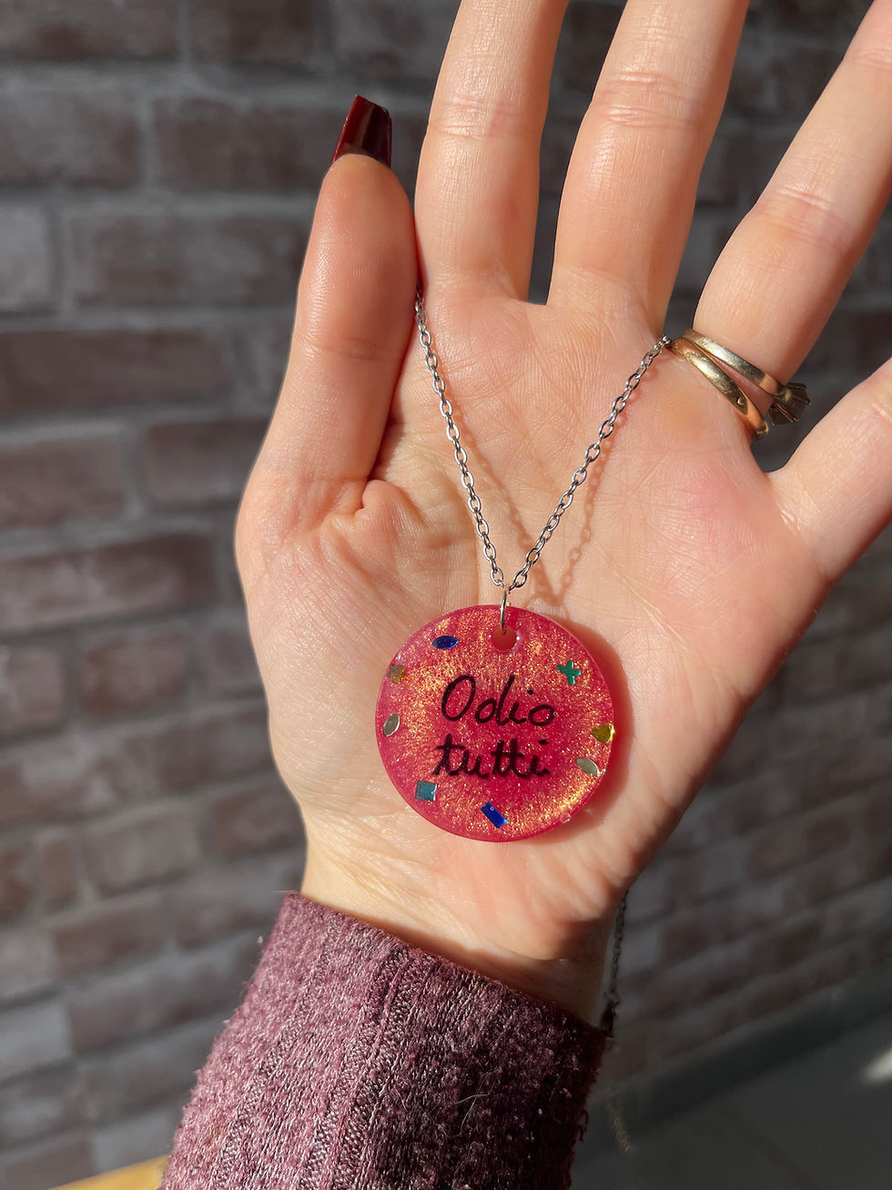 Miniature : Collana “Odio tutti”