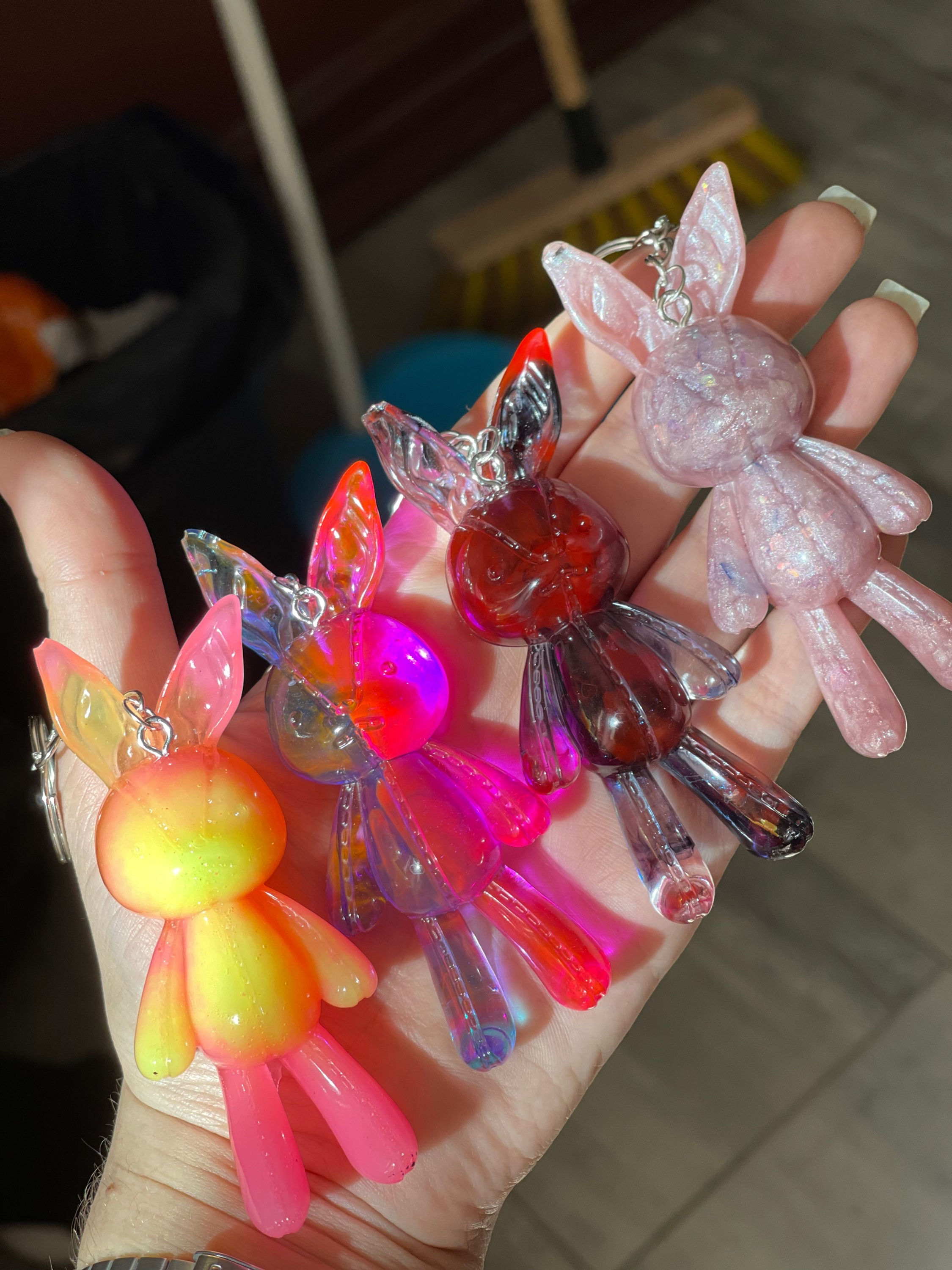 Portachiavi coniglietto