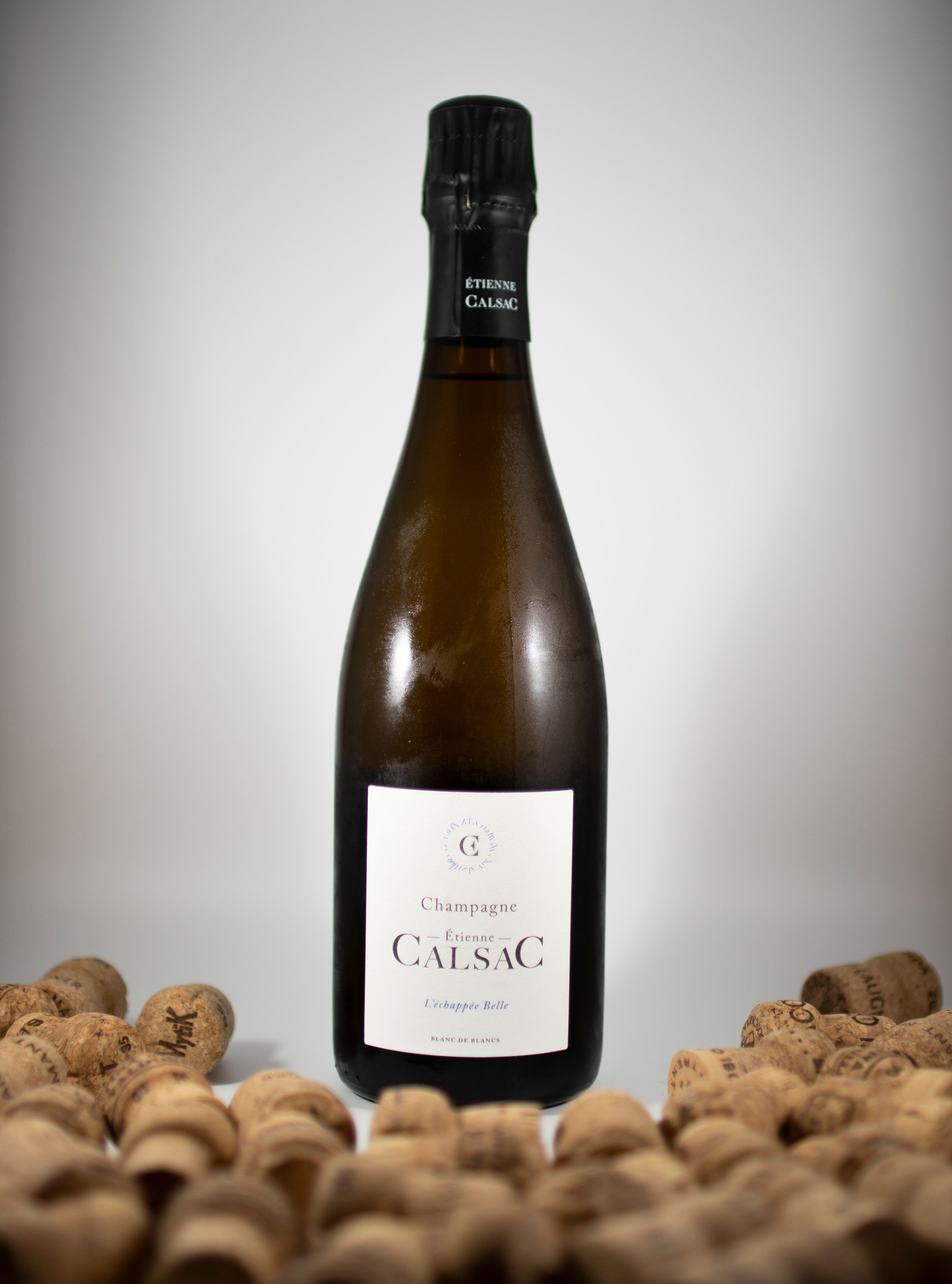 Champagne Extra Brut Blanc de Blancs L'Echappée Belle - Etienne Calsac