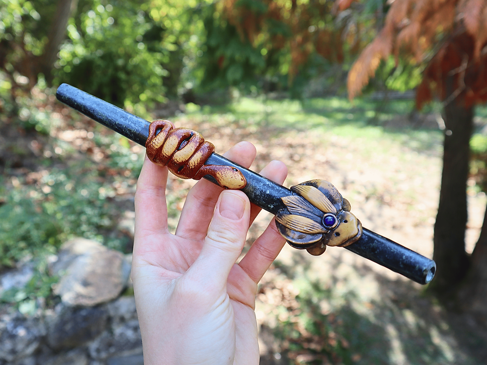 Thumbnail: Tepi - Eagle & Serpent/Snake - Serpentine Stone