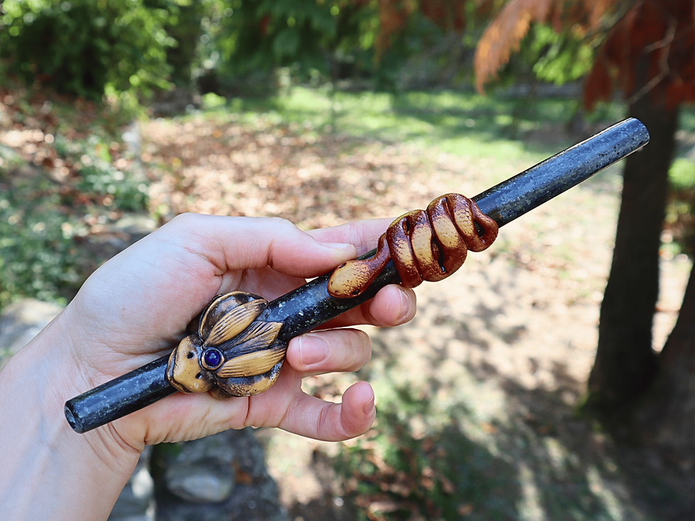 Thumbnail: Tepi - Eagle & Serpent/Snake - Serpentine Stone