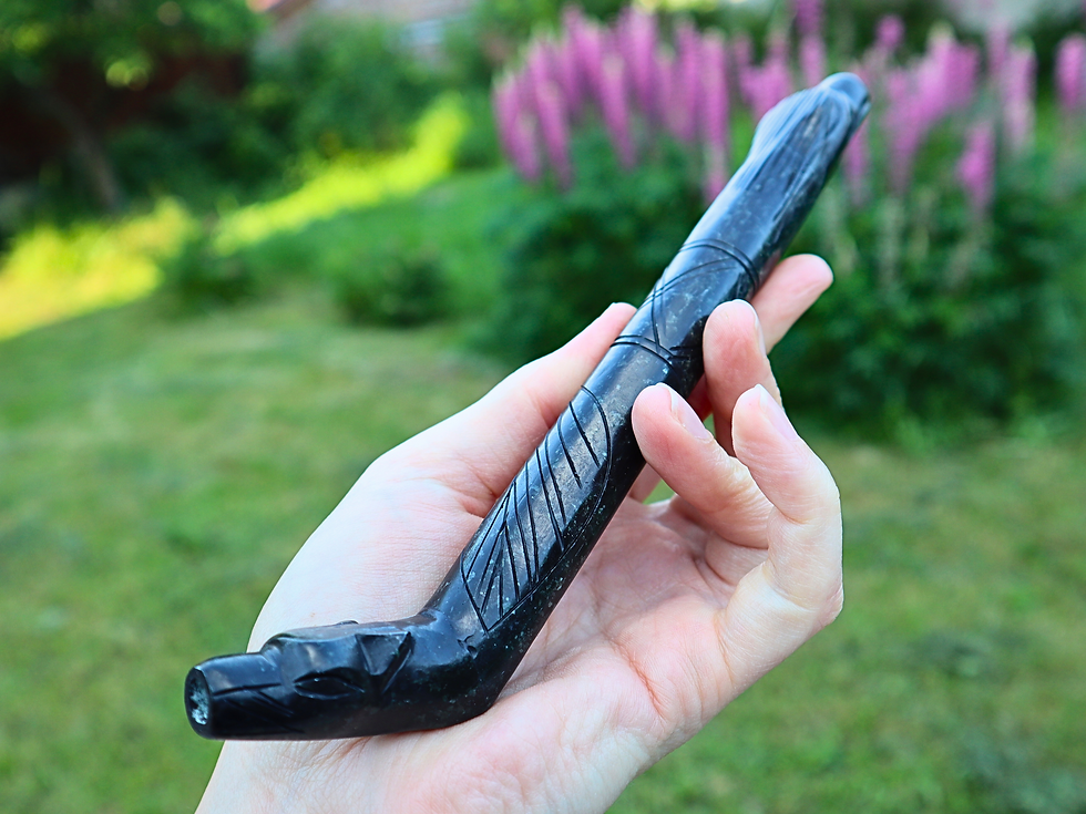 Thumbnail: Tepi - Eagle & Jaguar - Serpentine Stone