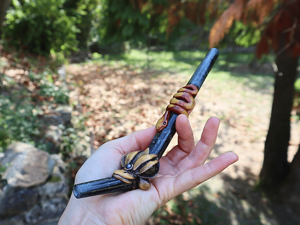Thumbnail: Tepi - Eagle & Serpent/Snake - Serpentine Stone
