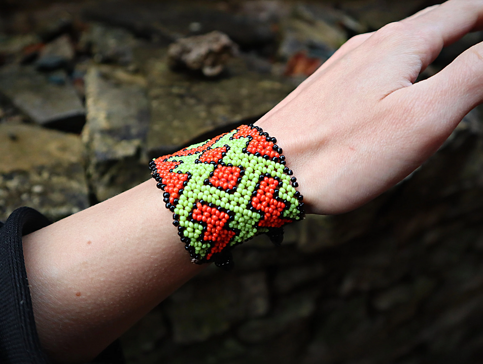 Миниатюра: Shipibo Icaro Bracelet - 17cm - Glass Beads