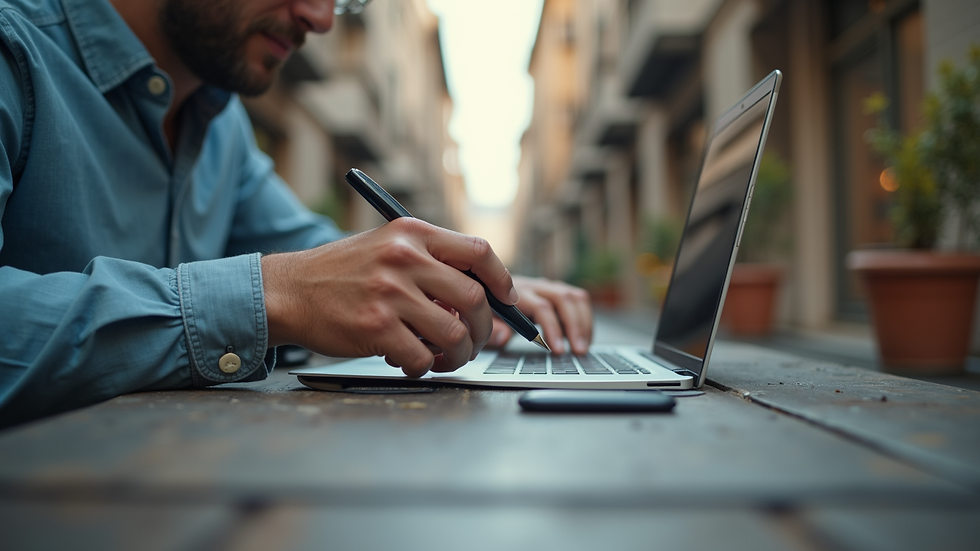 Close-up view of Canva’s Magic Resize feature in action
