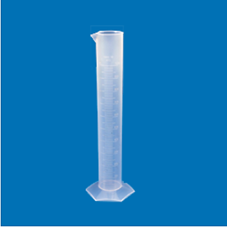 plastic measuring cylinder