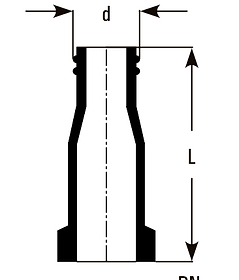 Glass HOSE CONNECTORS