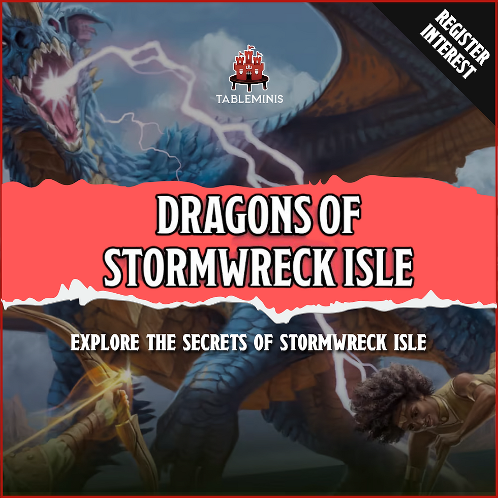 Dragons of Stormwreck Isle (Register Interest!)