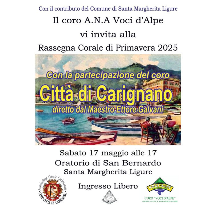 Rassegna corale di primavera 2025