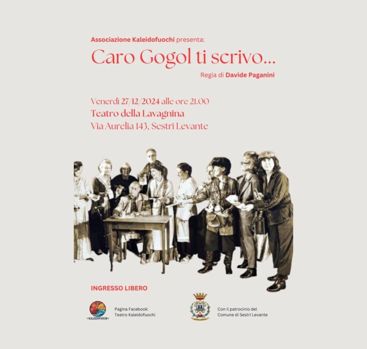 Caro Gogol ti scrivo...