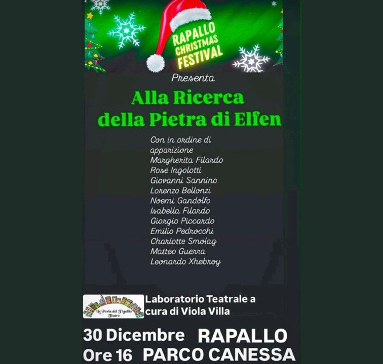 Rapallo Christmas Festival presenta "Alla Ricerca della Pietra di Elfen"