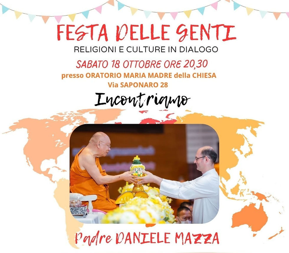 Festa delle Genti - Incontriamo padre Daniele Mazza