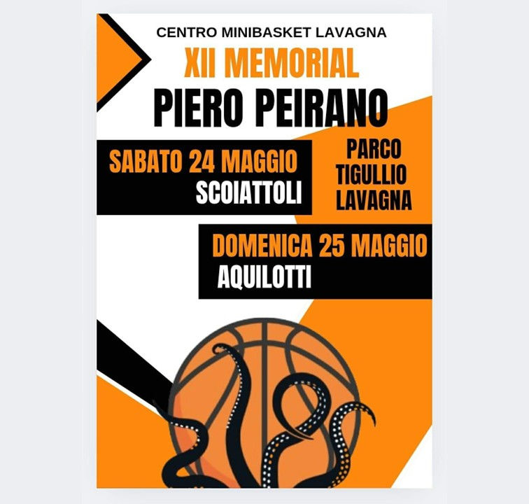 Torneo Minibasket XII Memorial Piero Peirano