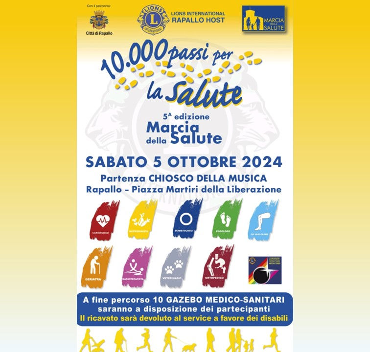10000 passi per la salute