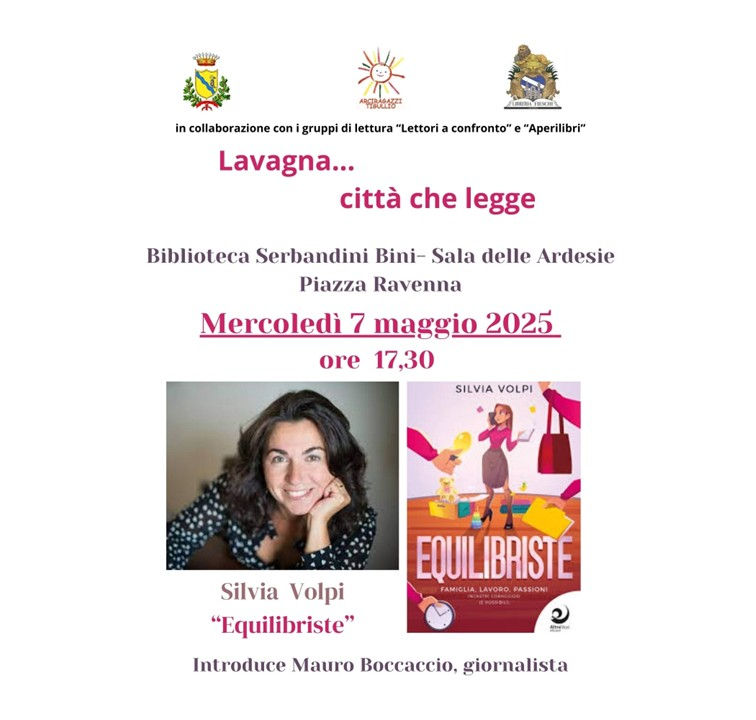 Lavagna a tutto libri - Presentazione del libro di Silvia Volpi “Equilibriste”