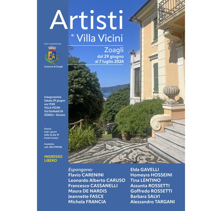 Artisti a Villa Vicini