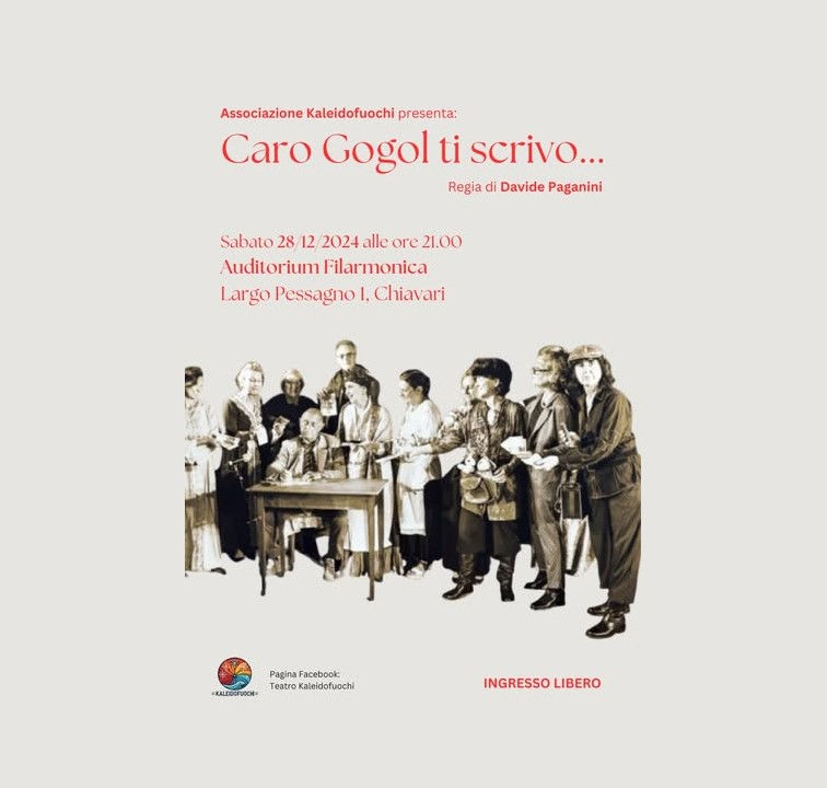 Caro Gogol ti scrivo...