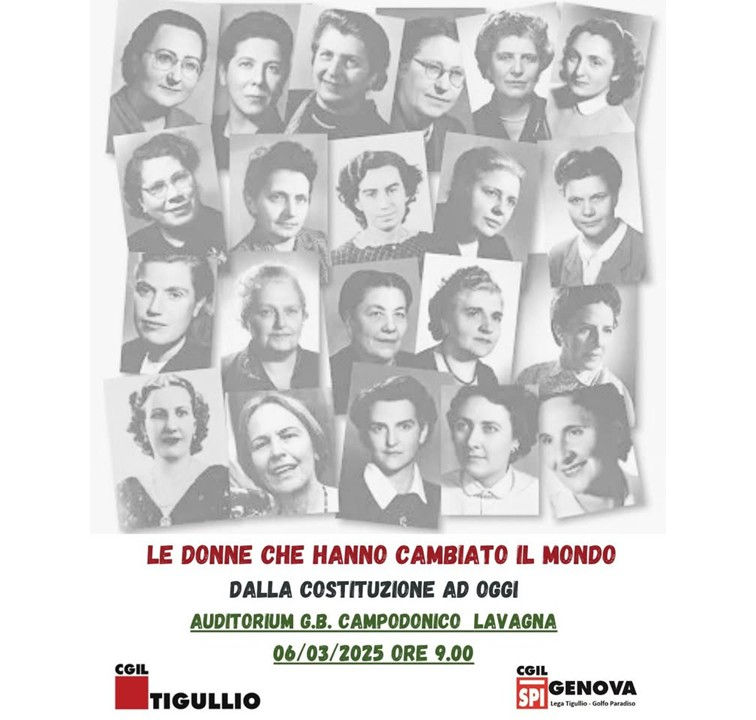 Le donne che hanno cambiato il mondo. Dalla Costituzione ad oggi