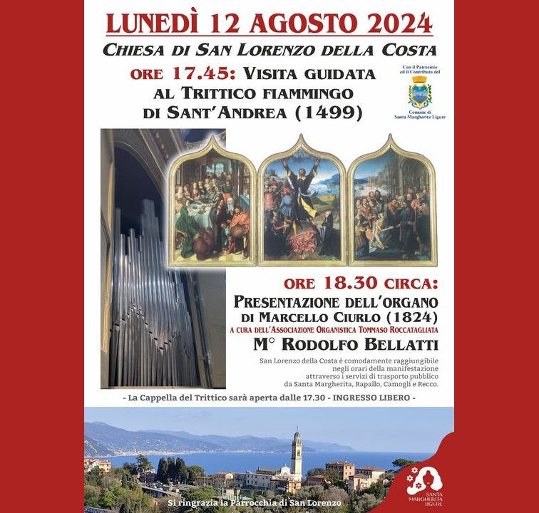 Visita al trittico fiammingo di San Lorenzo della Costa