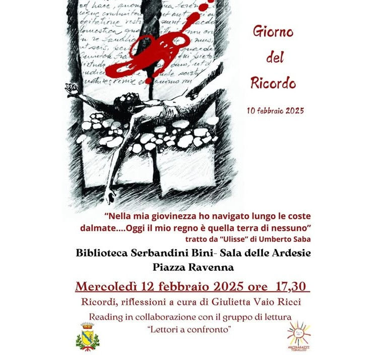 Reading per la Giornata del Ricordo