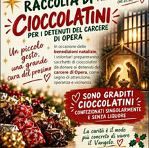 Cioccolatini per i detenuti di Opera 2026