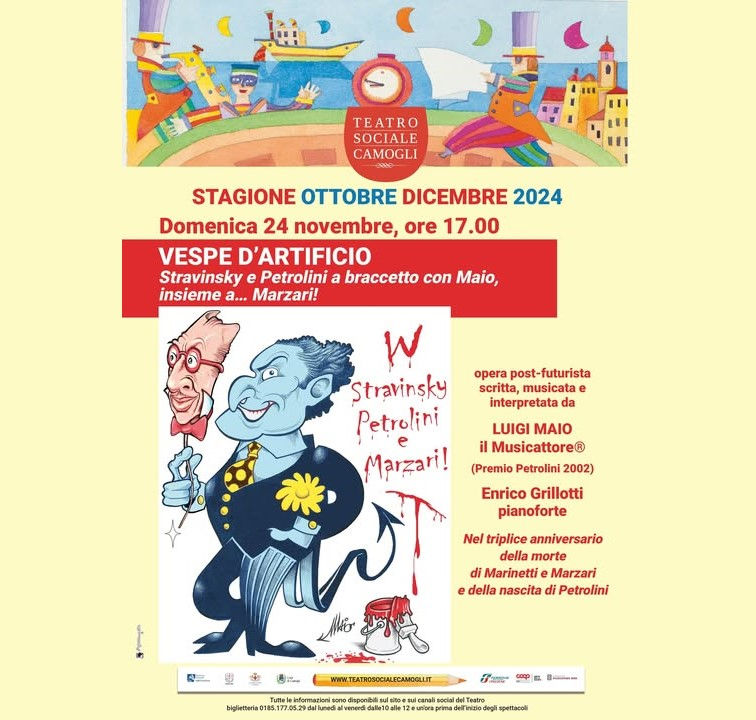 Vespe d'artificio - Il futurismo da Stravinsky a Petrolini