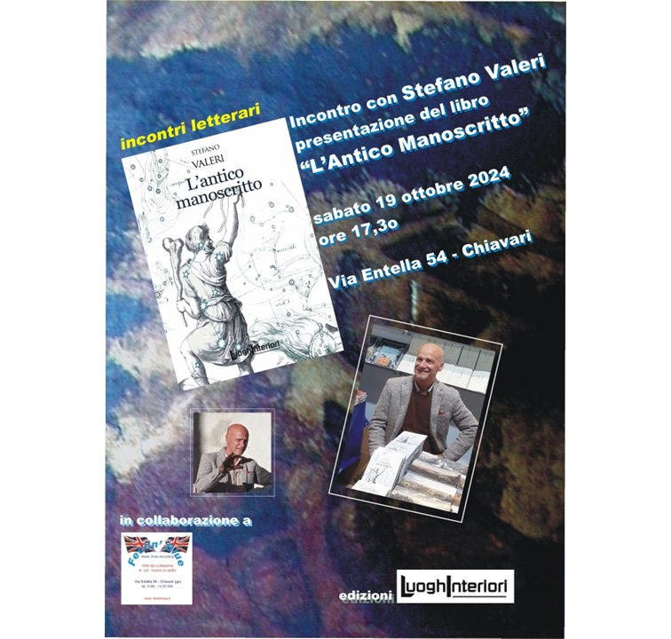 Presentazione del libro L’antico manoscritto