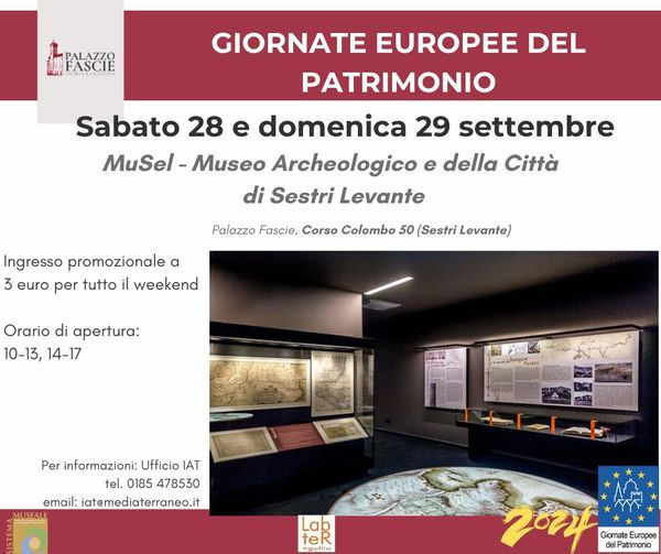 Giornate Europee del Patrimonio a Sestri Levante
