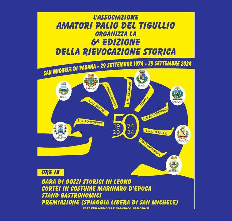 Rievocazione storica Palio Marinaro del Tigullio 2024