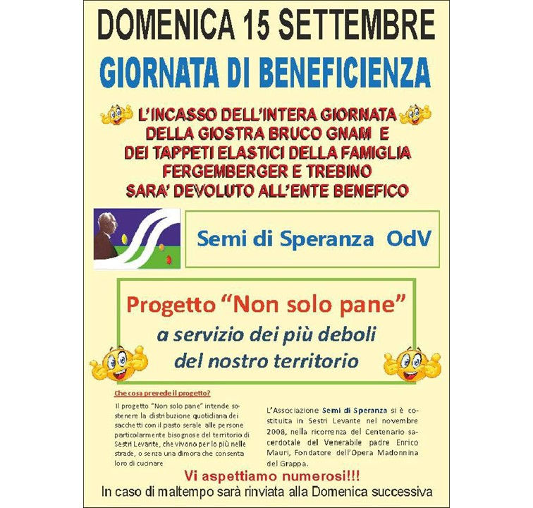 Giornata di beneficienza