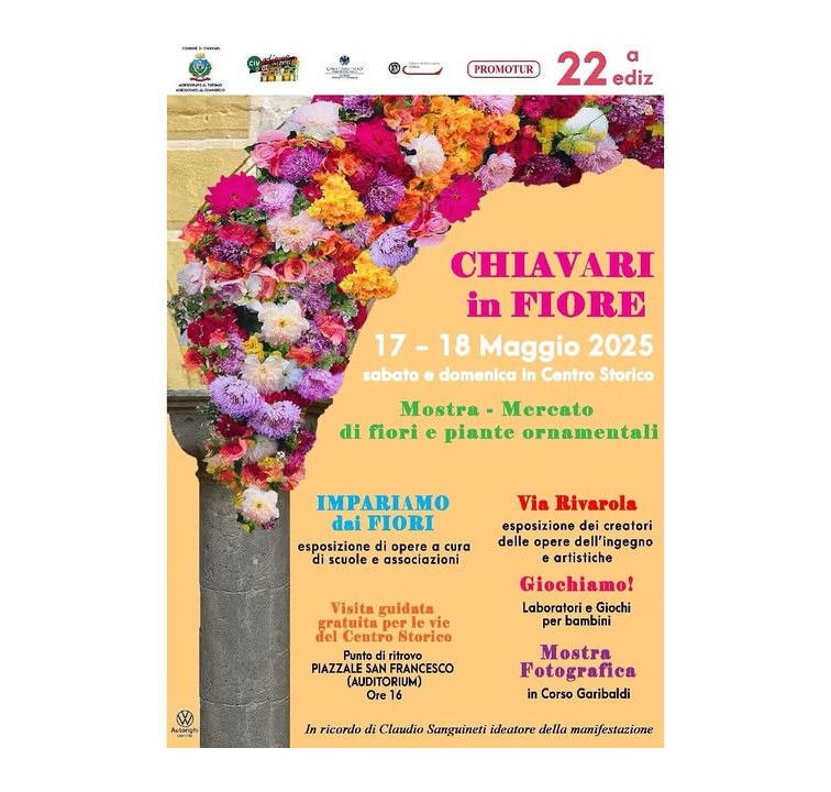 Chiavari in Fiore 2025