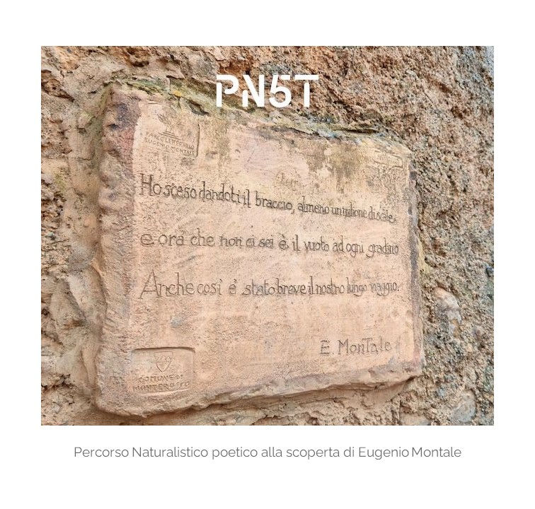 Percorso Naturalistico poetico alla scoperta di Eugenio Montale