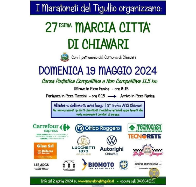 27ª Marcia Città di Chiavari