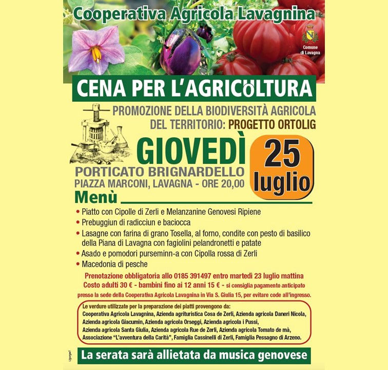 Cena per l'agrico(u)ltura
